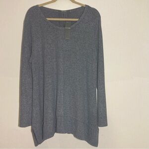NWT Coin 1804 Slate Blue Sweater | Size XL | Soft & Cozy | Long & Comfy